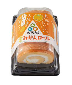 ふんわりみかんロール