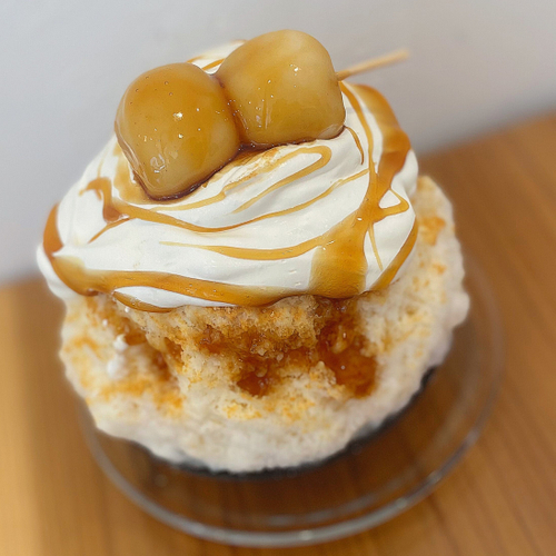 和果 上町 みたらし塩キャラメル（かき氷）