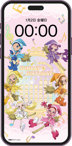 「毎日が日曜日、毎日がたんじょう日壁紙」イメージ