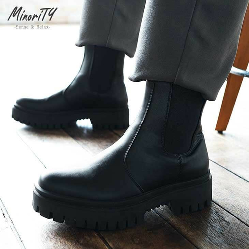 ハイソールサイドゴアブーツ