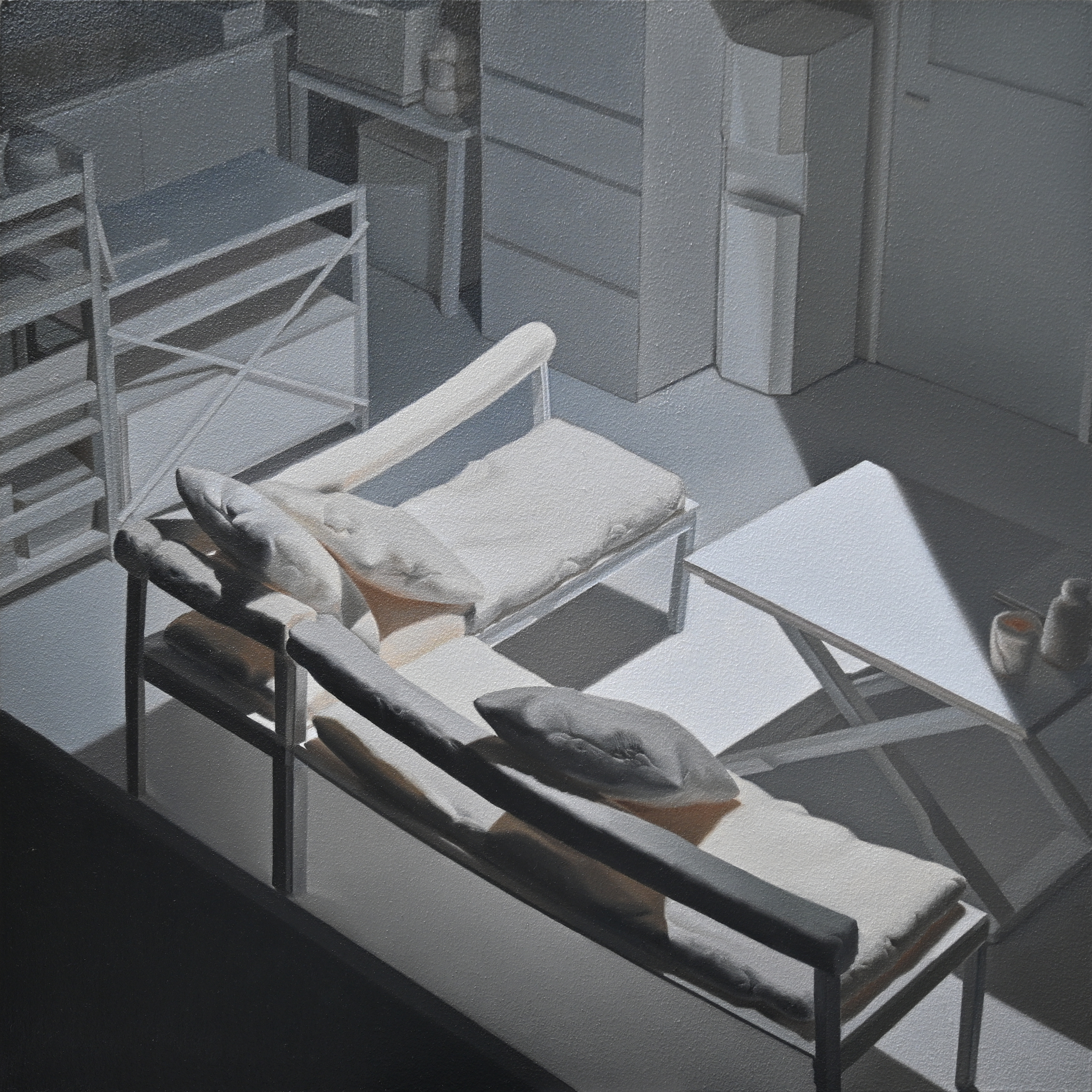 &ldquo;Room&rdquo; 2025 455&times;455mm oil on panel