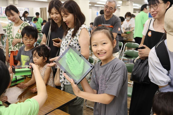 会場のあちこちに笑顔があふれました