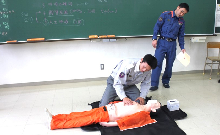 過去の救命講習会の様子