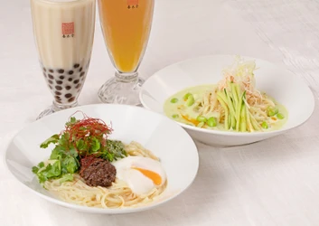 タピオカミルクティー発祥の台湾カフェ「春水堂」 6/22(月)温玉パクチー&クリーミー枝豆。夏の涼麺2種新発売!
