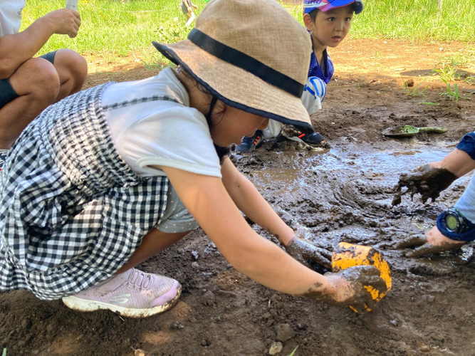 どろんこあそび