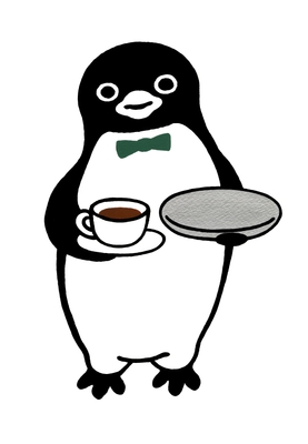 「純喫茶ペンギン 本日のコーヒー」33,000円(税込) 26×18cm