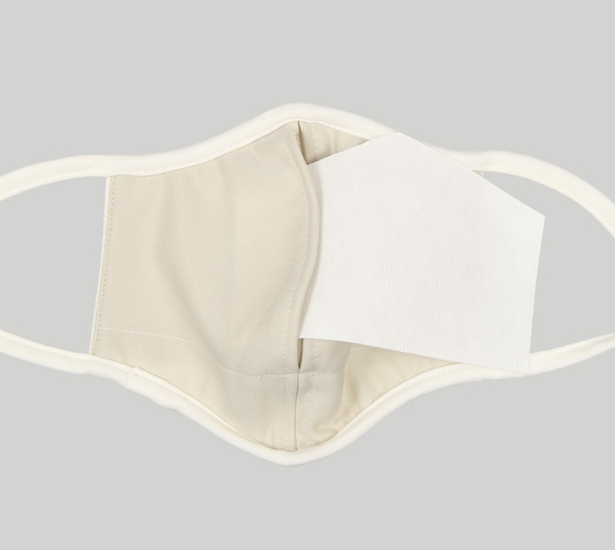 内面ベージュ色、フィルター差し込み