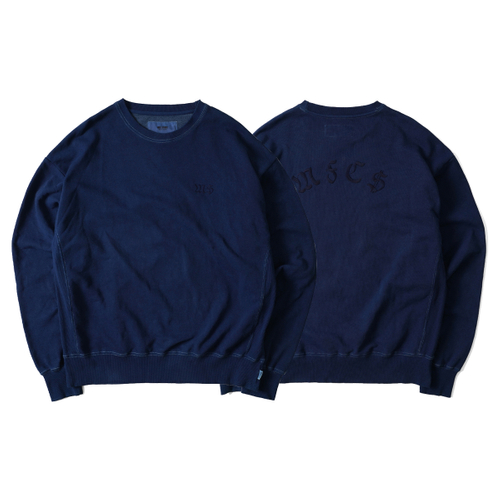 Watanabe&lsquo;s &times; zynas &times; MFC STORE "MFC$" AIZOME CREWNECK