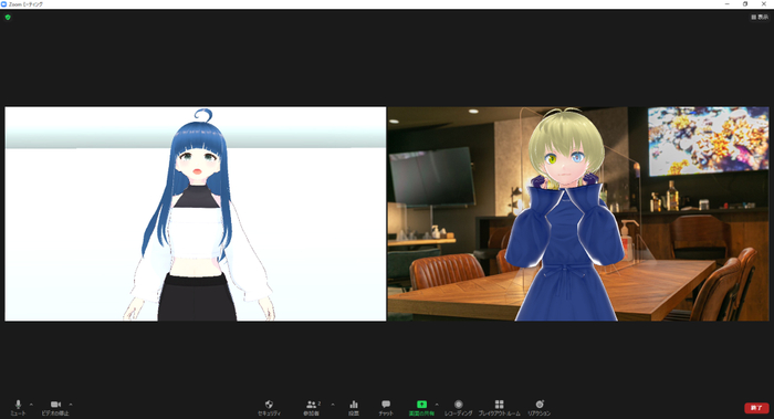 アバター 面接イメージ画像