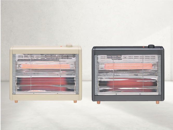 スピード暖房&times;じんわり遠赤外線のワイドハイブリッドヒーター