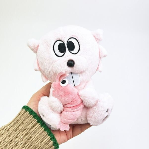 ビーバーのぬいぐるみ