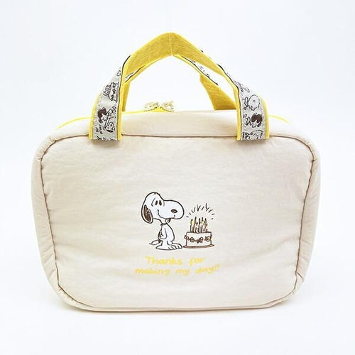 スヌーピーの2WAY吊下げポーチ