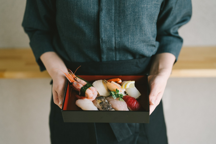 一貫からテイクアウトOK「まぐろ寿司 健勝丸」