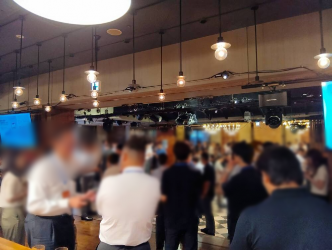 7月に開催された不動産交流会の様子