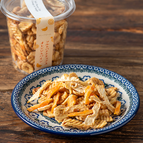 ソルトバナナチップス　オレンジ&パイン