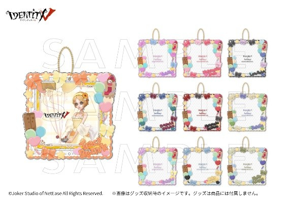 ▲第五人格&times;fanfancy+  アクリルフレーム コースターサイズ
