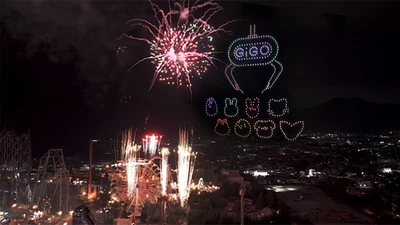 国内初「SKZOOドローン&花火ショー」に2万人の来園者が熱狂
「SKZOO in 富士急ハイランド Produced by GiGO」メインイベントが開催