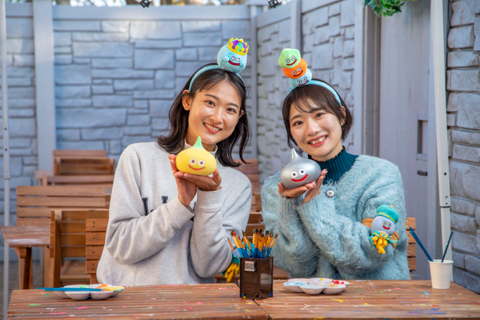 ▲どんなスライムにするかはあなた次第!仲間と一緒に思い出に残るクラフト体験を!