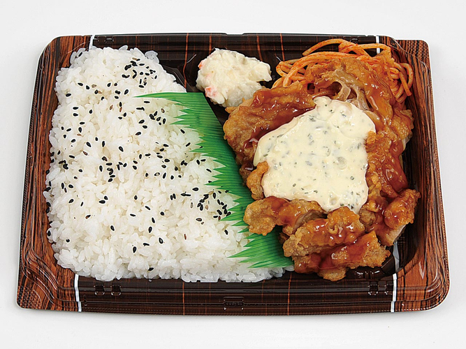 ずっしり!タルタルチキン南蛮弁当画像