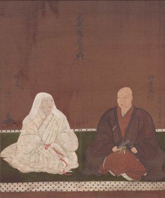 京都市指定有形文化財 渡辺浄慶妙慶夫妻像
