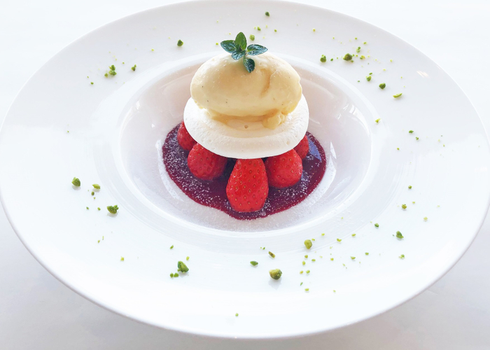 苺のカルディナル風