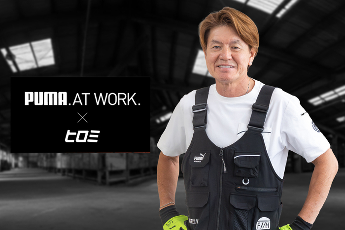 PUMA.AT WORK. &times; HIROMI　コラボ企画第2弾・ポロシャツ・Tシャツ