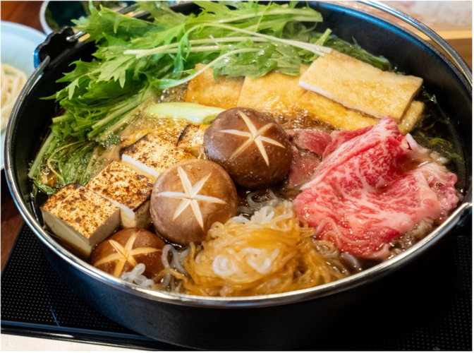 淡路椚座牛 すき焼き