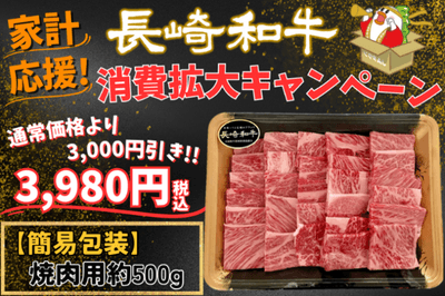長崎和牛焼肉用(約500g)