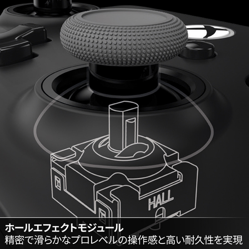 ホールエフェクトモジュール 精密で滑らかなプロレベルの操作感と高い耐久性を実現
