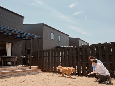 お部屋直結の専用ドッグラン(DOG棟 tassu)