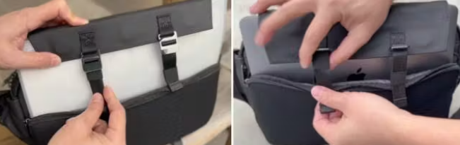 13インチのMacbookも携行可能です!