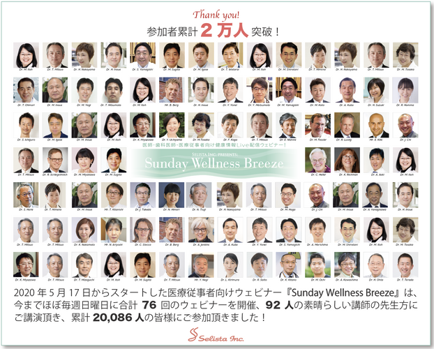 Sunday Wellness Breeze 累計参加者2万人突破!