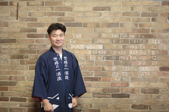 四代目 蔵元兼杜氏 佐藤 航