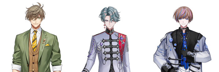 左から順にオリバー・エバンス、フリオドール、セイブル