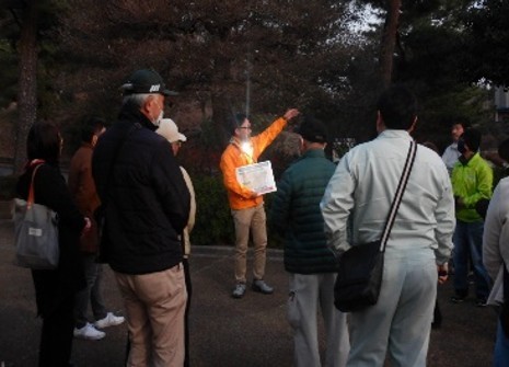 夜間避難体験会(過去開催の様子)