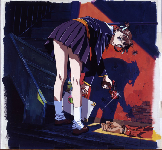 「A KITE」&copy; 1998梅津泰臣GREEN BUNNY