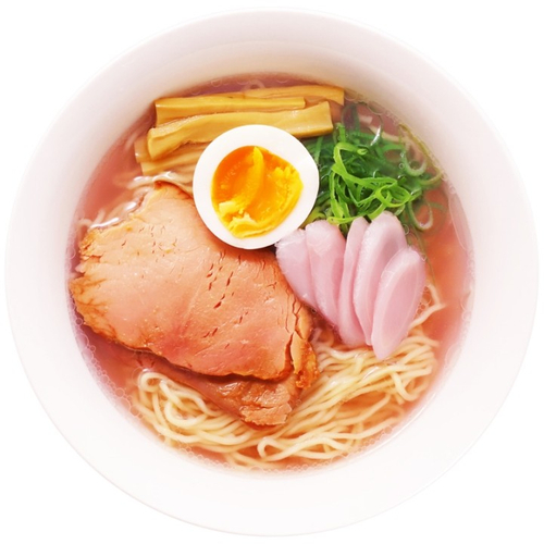 「岩下の新生姜味 醤油ラーメン」調理例