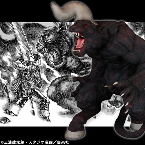 【画像8】4573521312717 ベルセルク 不死のゾッド 使徒形態 片角 Ver. RED_main 04