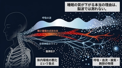 医学が語れない"体内環境の悪化構造"を発見──視点を変えると見えてくる、睡眠の質が下がり続ける理由