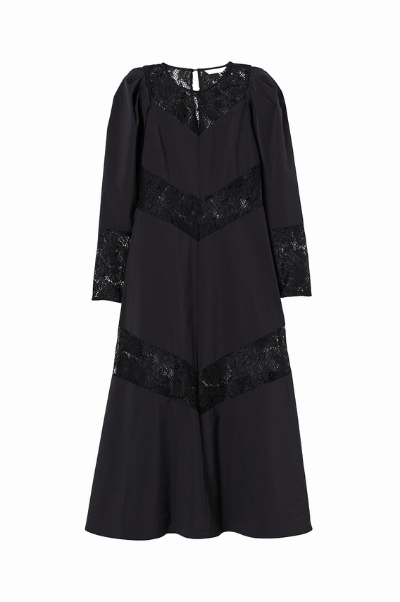レース切り替えワンピース¥2,499(100% リサイクルポリエステル)