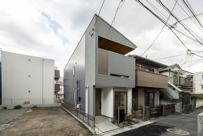 【東京都大田区｜17坪】吹き抜けがつなぐ2階建てのバリアフリー住宅の画像