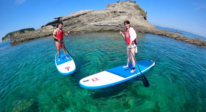 UMI to YAMAでSUPを楽しもう