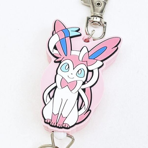 ポケモンのラバーリールキーホルダー