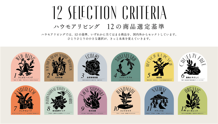 12の商品選定基準