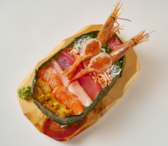 とにかくおっきい軍艦寿司 とと王