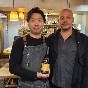 店長吉田&ウルテリオール エリアス