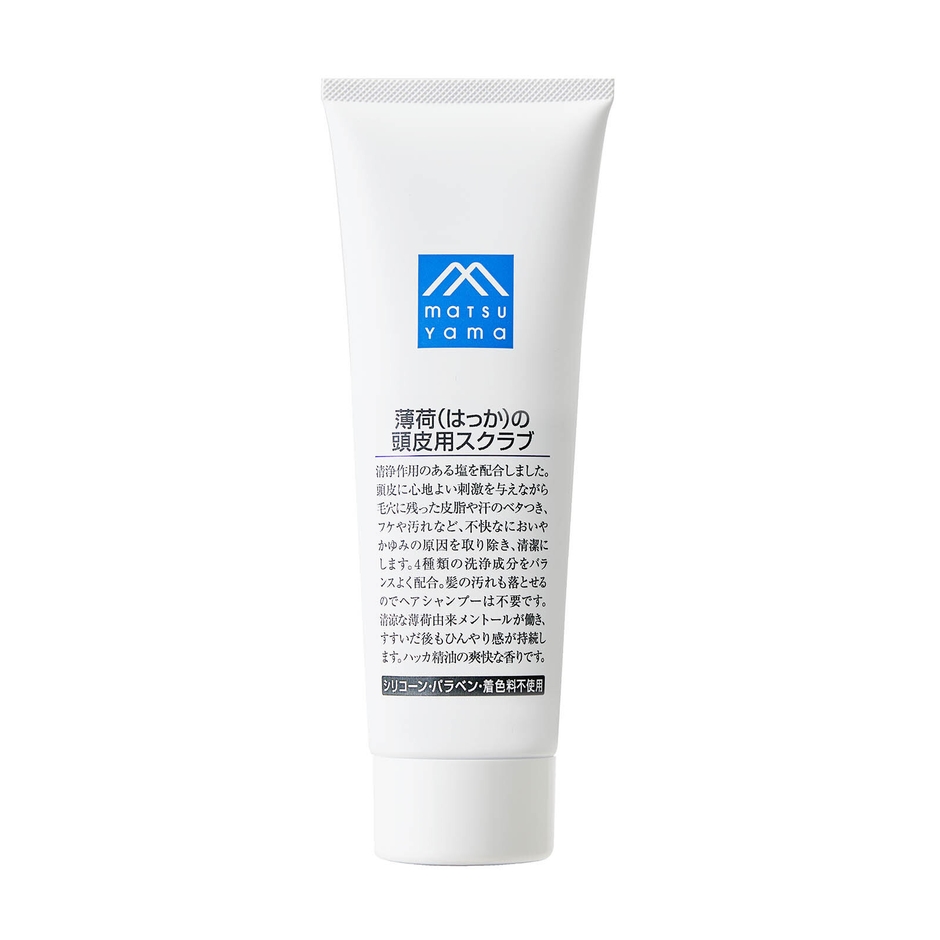 薄荷(はっか)の頭皮用スクラブ