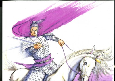 複製原画展展示作品(史上最凶殺戮将軍 白起)