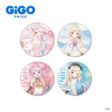 ▲HIMEHINA 缶バッジ（全4種）6/14（土）登場予定