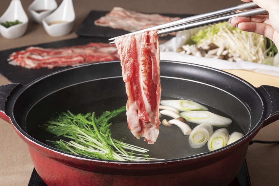 国産牛のしゃぶしゃぶ